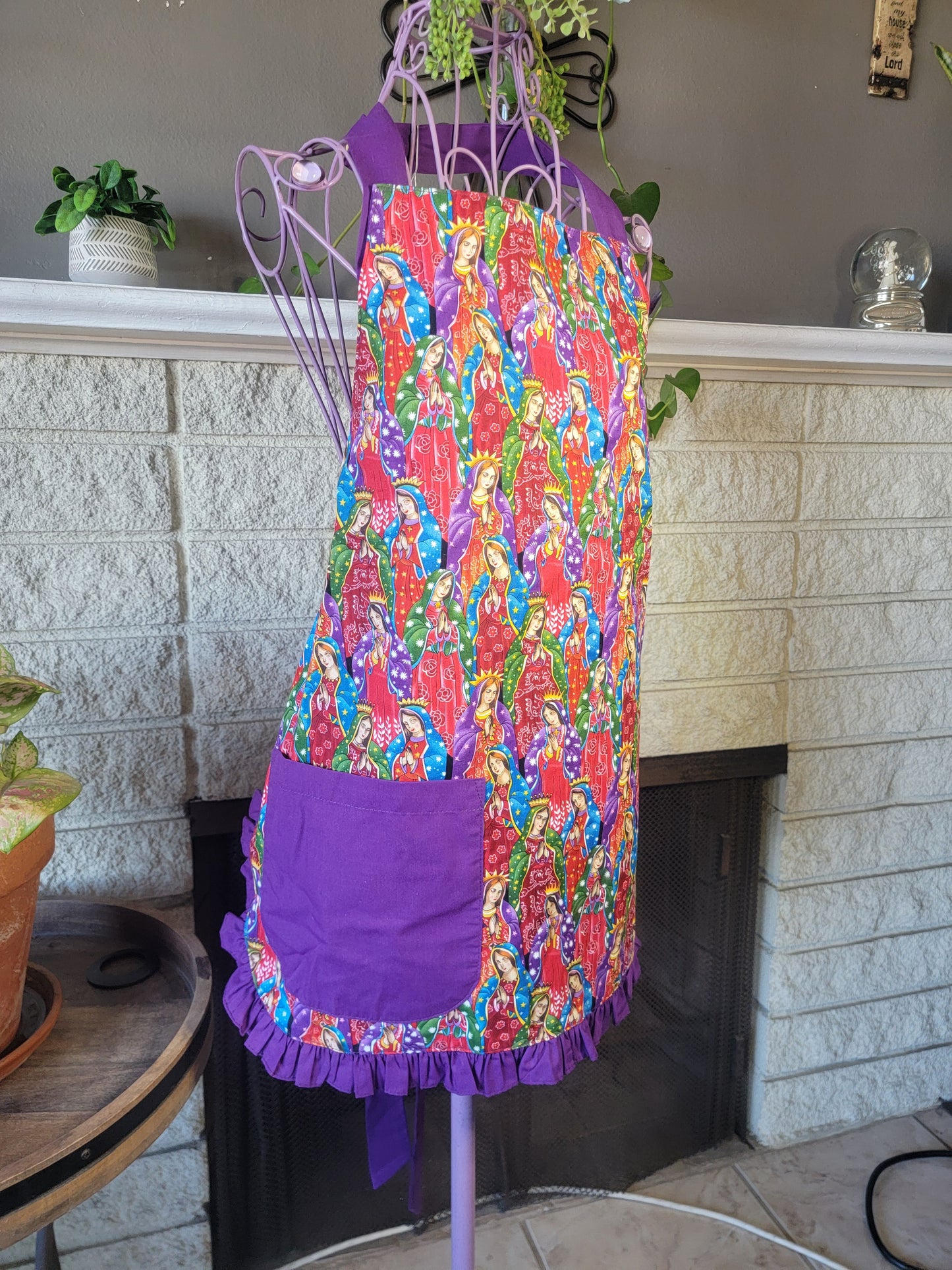Virgin Mary Full Apron
