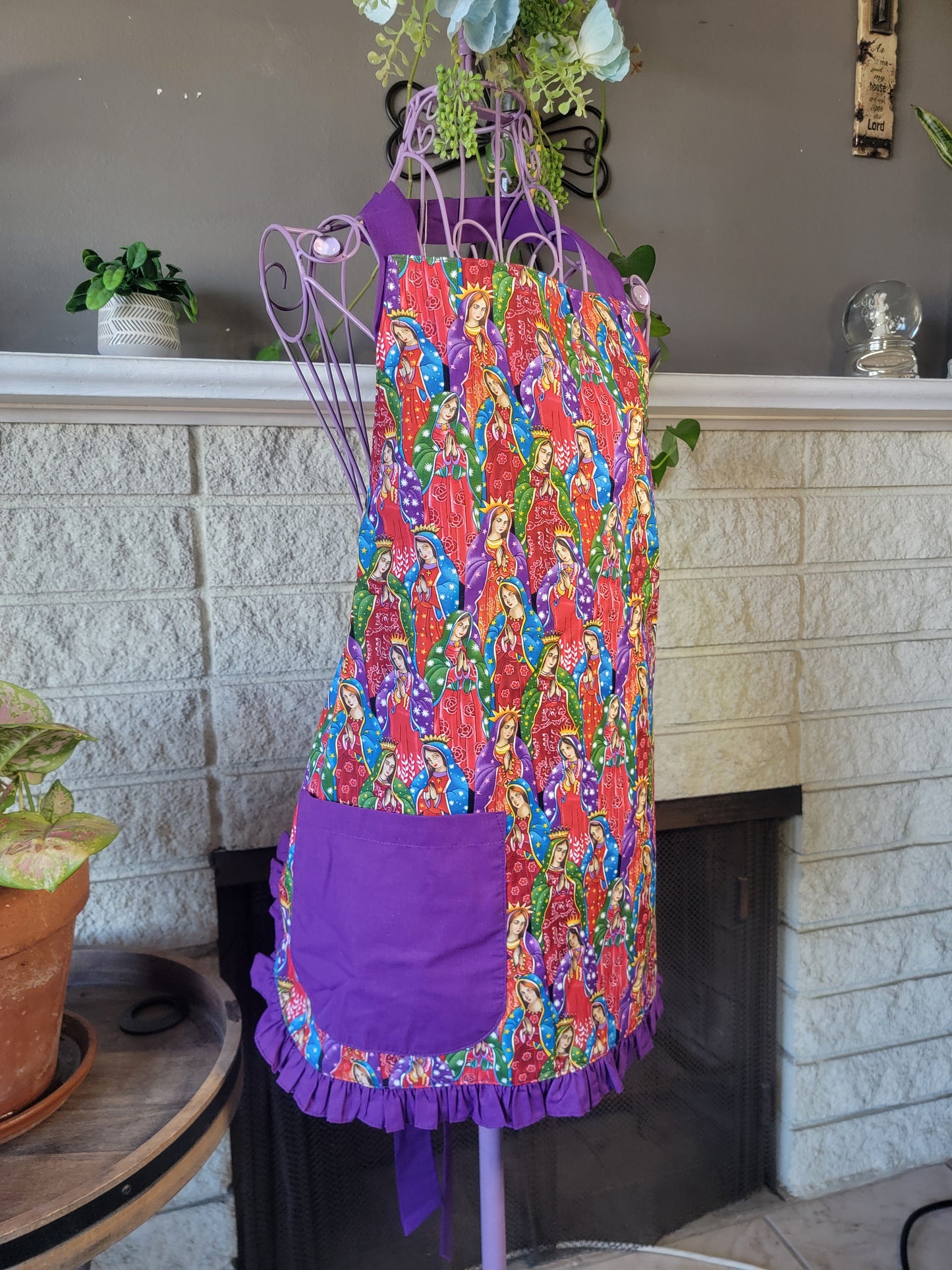 Virgin Mary Full Apron