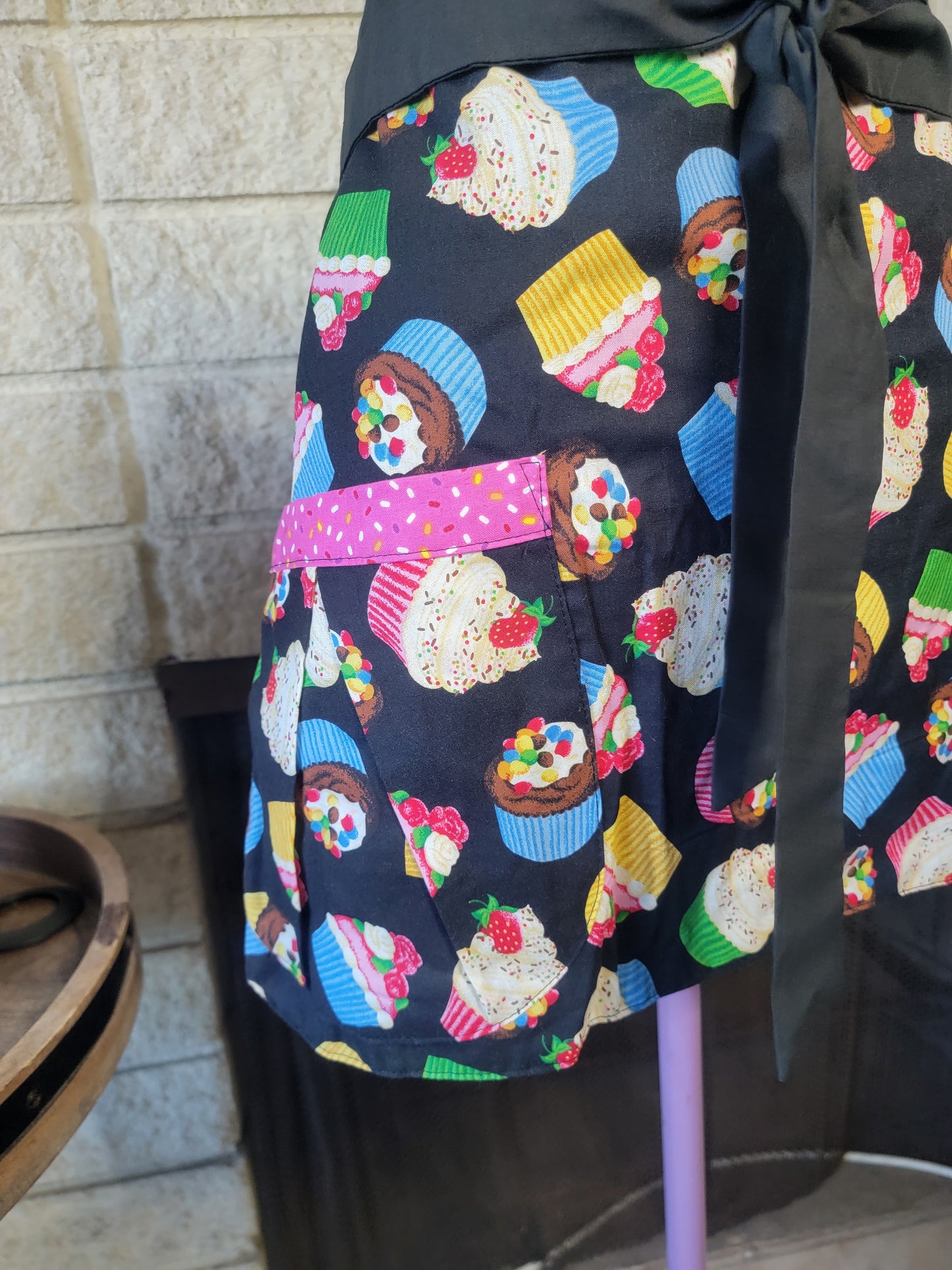 Cupcake Half Apron
