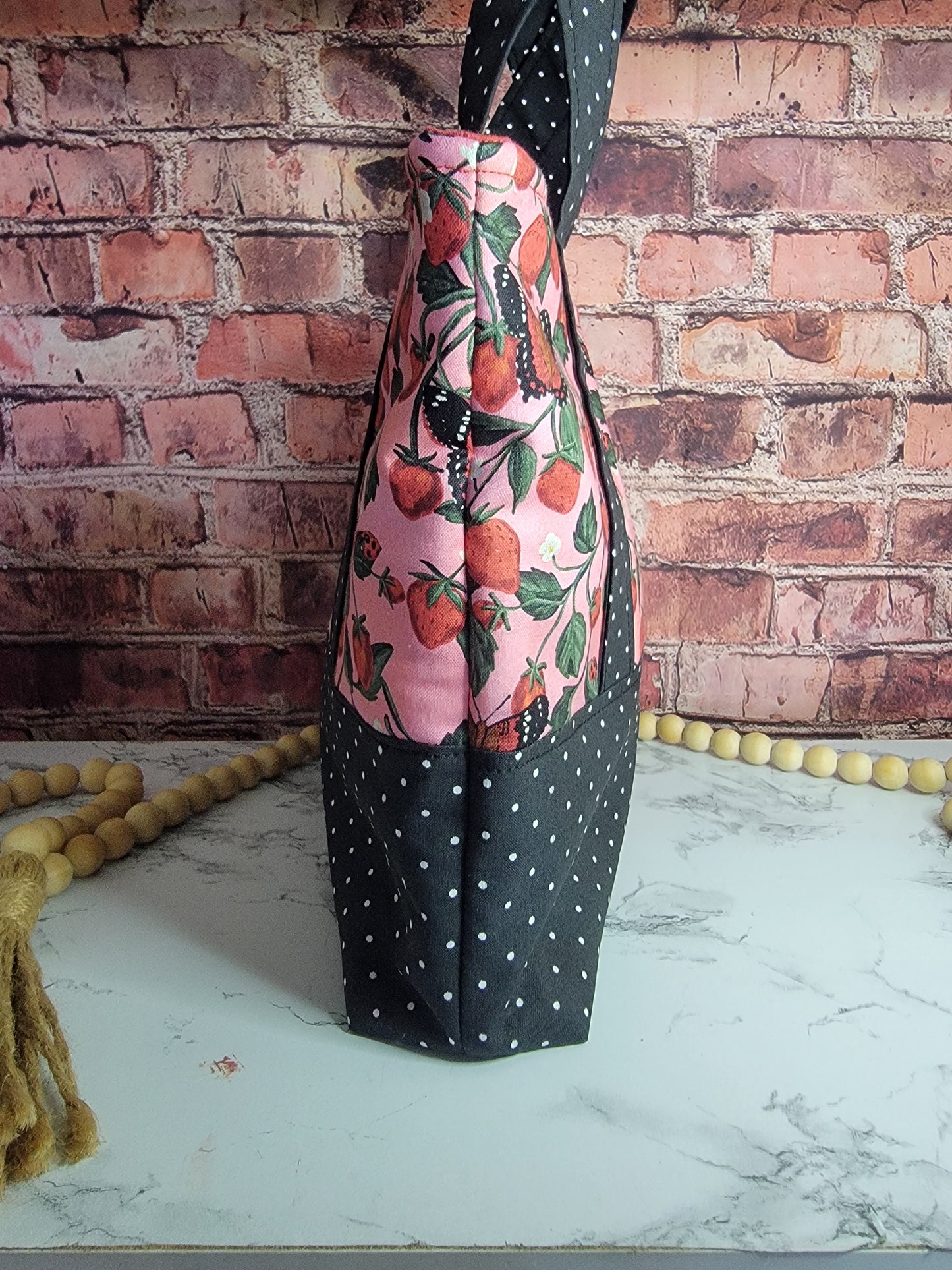 Strawberry Fields Mini Tote