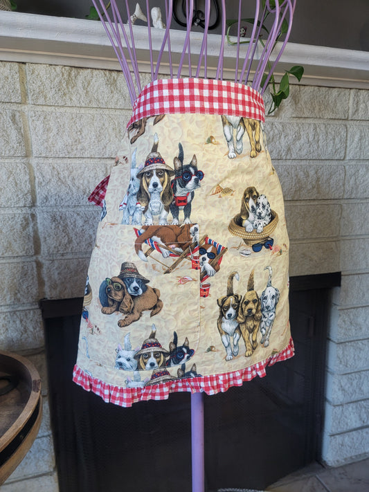 Doggy Half Apron