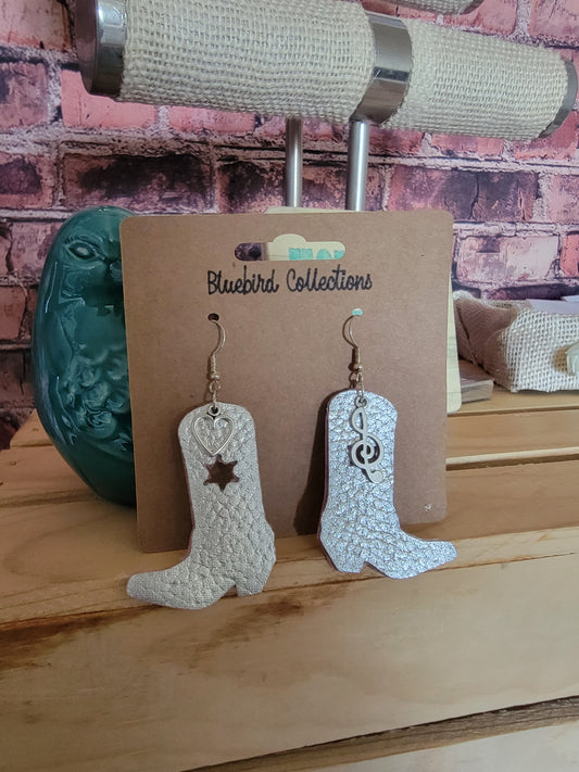 Cowgirl Boot Earrings