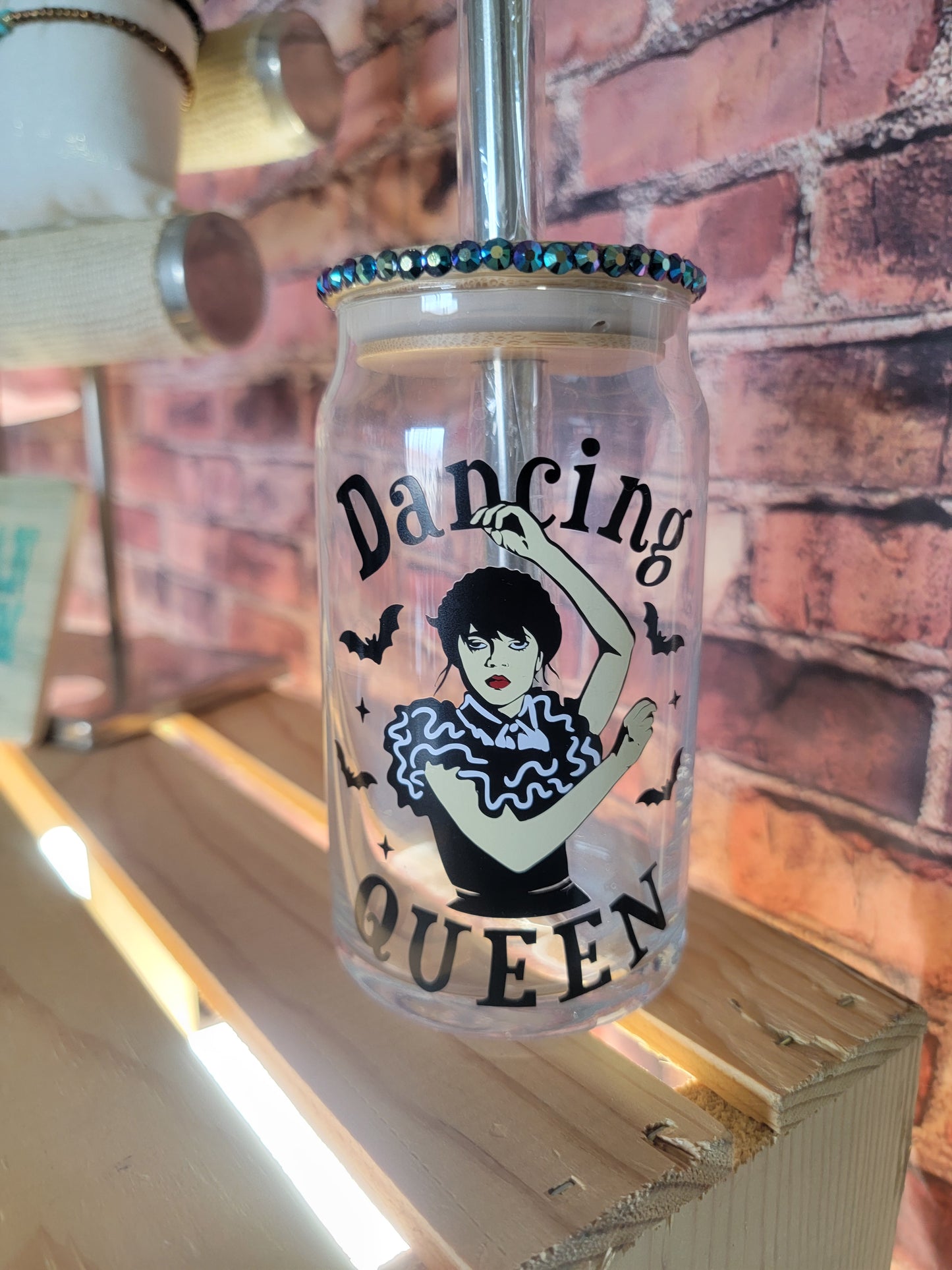 Dancing Queen Glass Cup