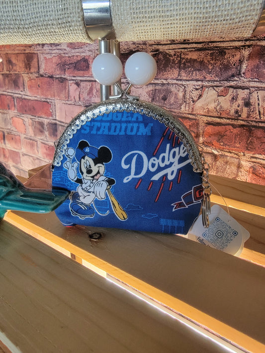 Dodgers Mickey Mouse Coin Purse