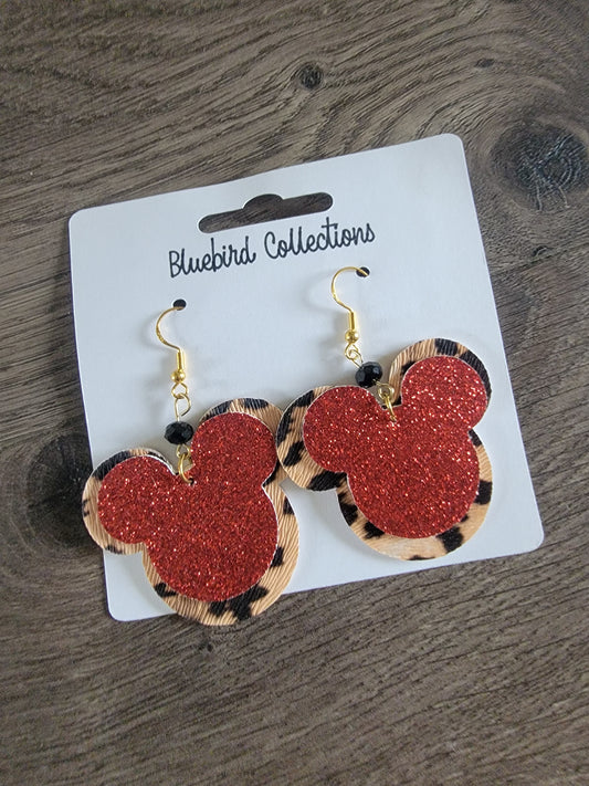 Cheetah Red Hearts