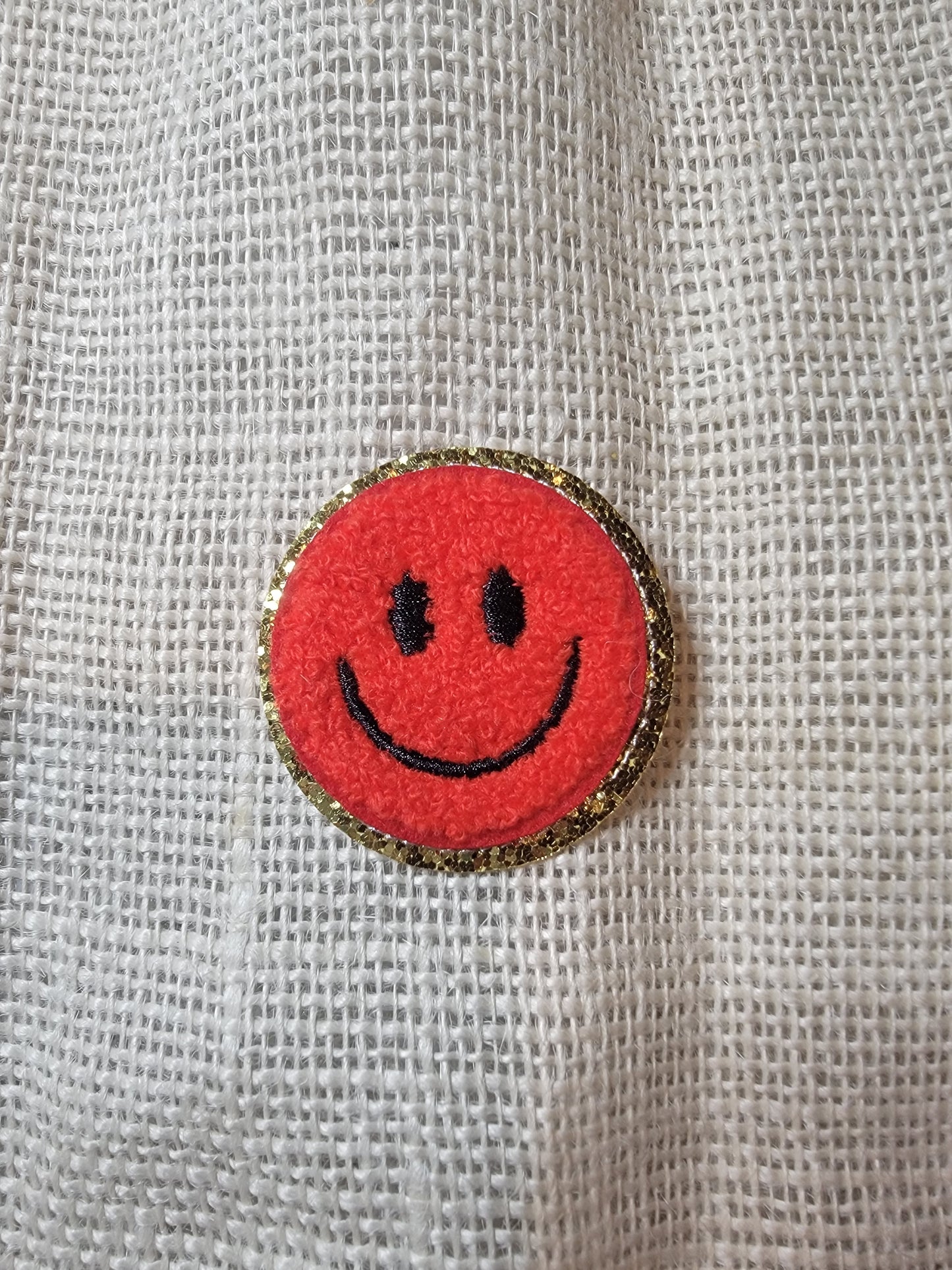 Red smiley face